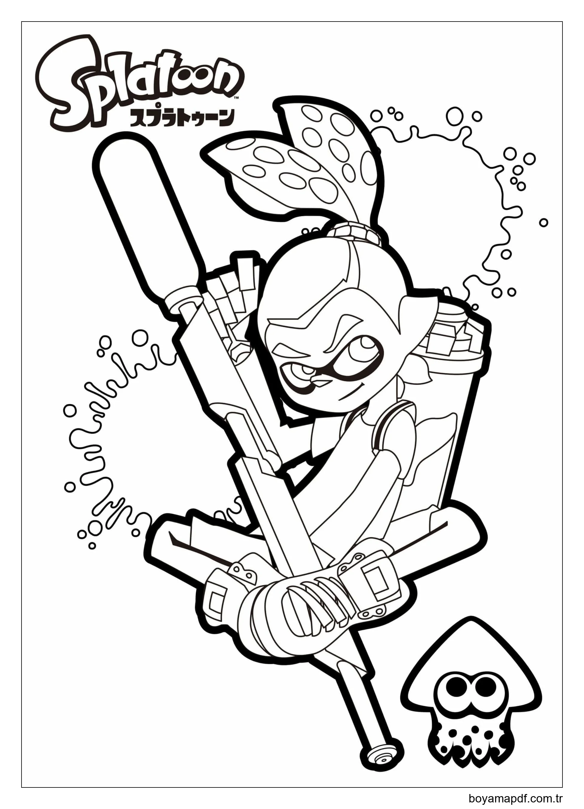 Callie yetişmeyi seviyor karakter çizimi