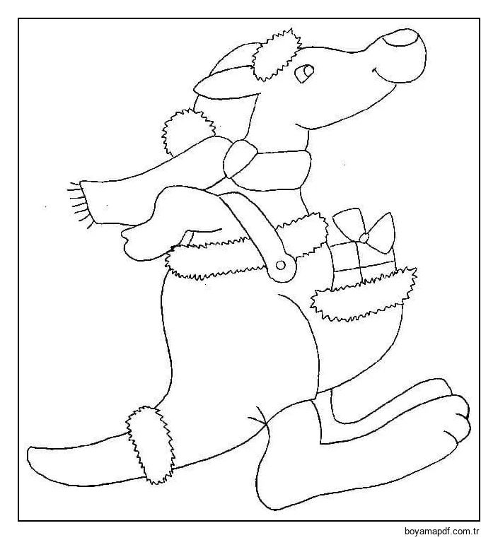 Çizmek Kanguru Kolay karakter çizimi