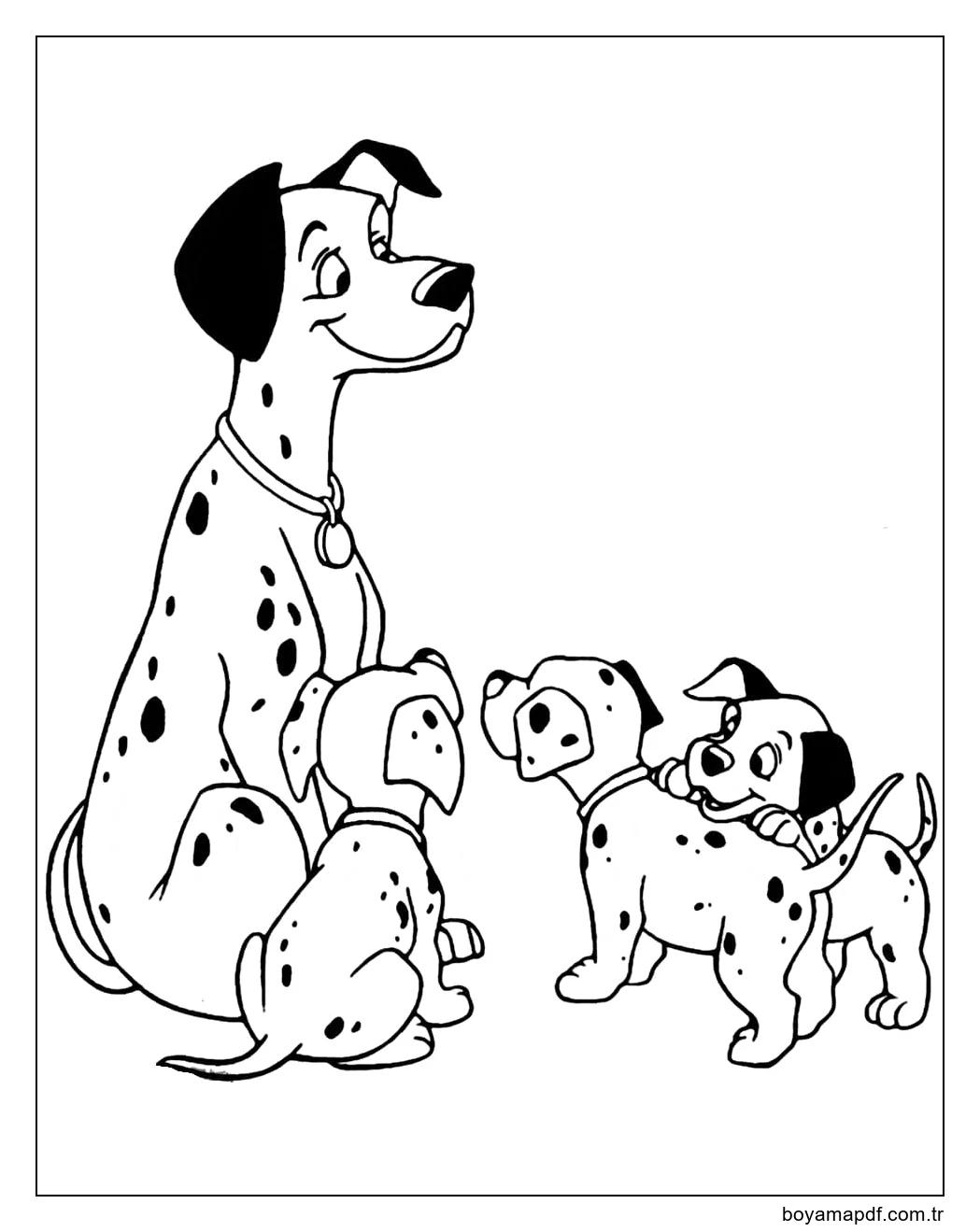 Dalmaçyalı Anahat karakter çizimi