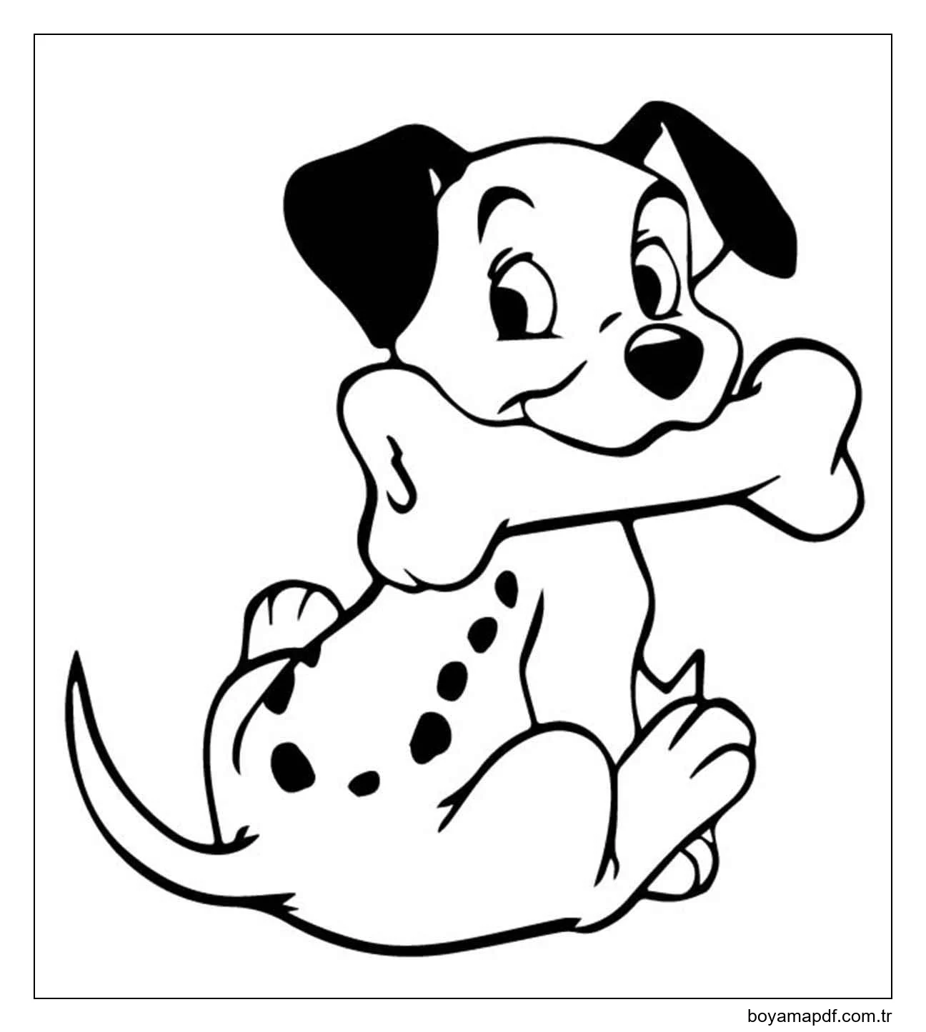 Dalmaçyalı karakter çizimi