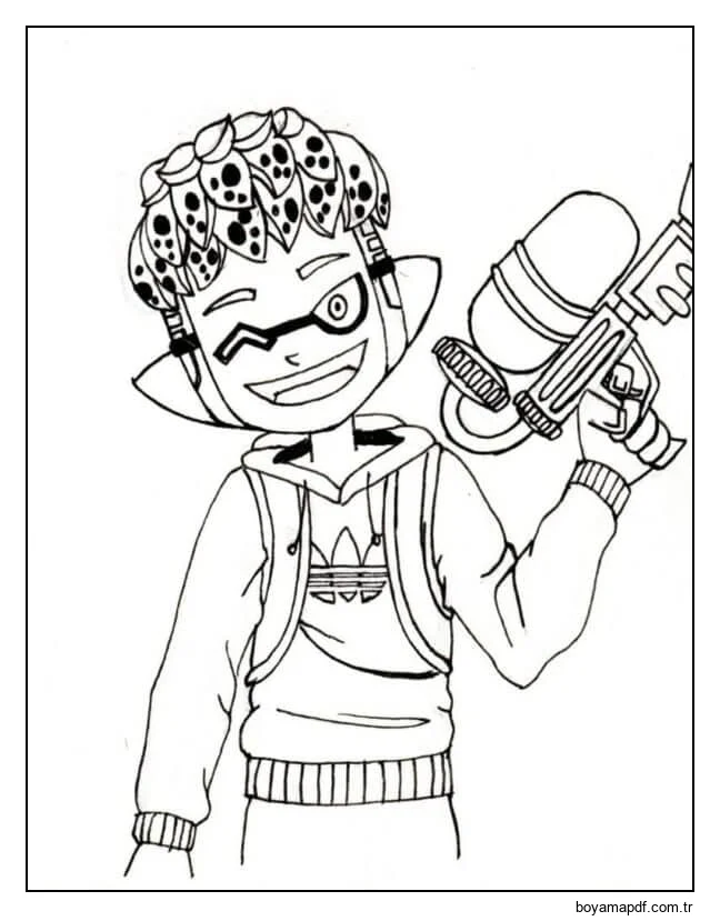 Dünya Tablolarla Daha Eğlenceli Hale Geliyor karakter çizimi