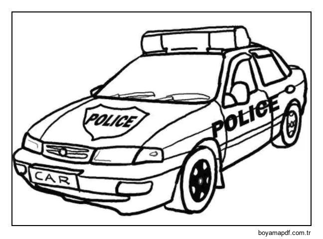 Düzen bekçisi. Boyama Sayfası