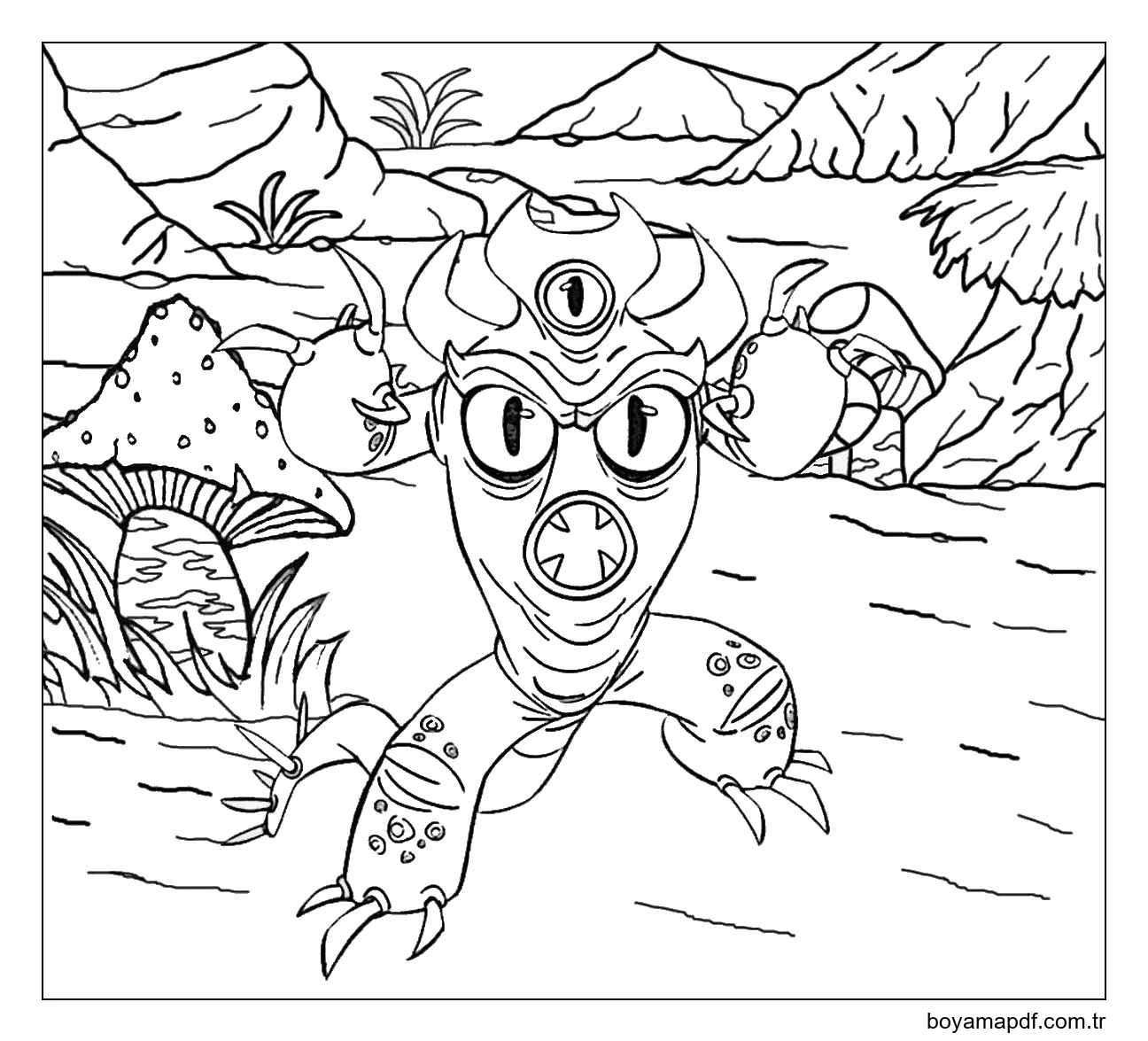 Fred Korkmuş Stil karakter çizimi