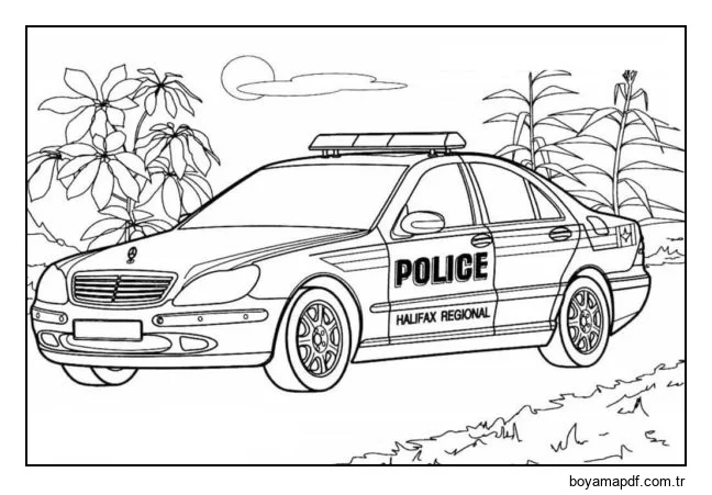 Görevde Boyama Sayfası