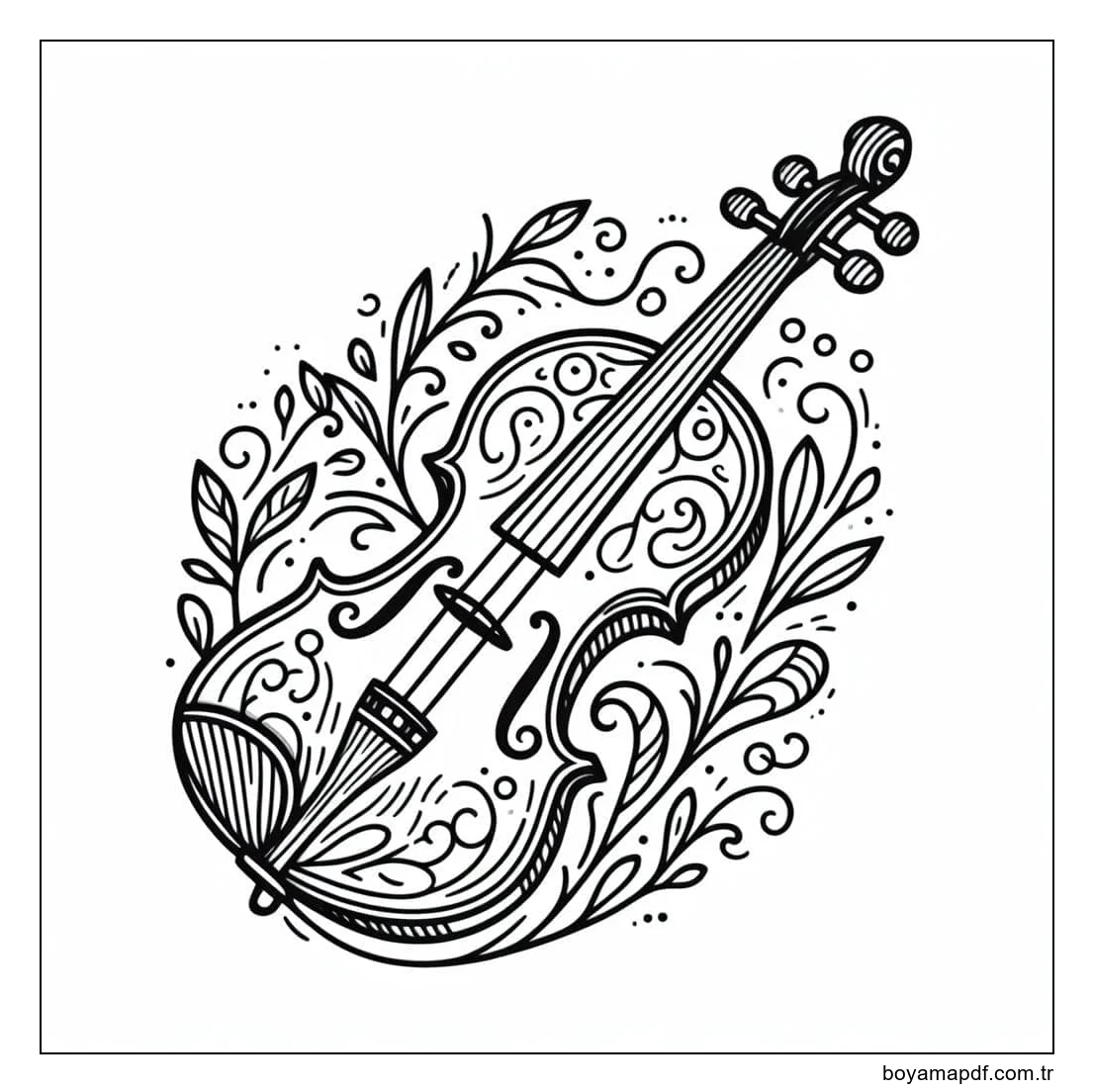 Harika Keman karakter çizimi