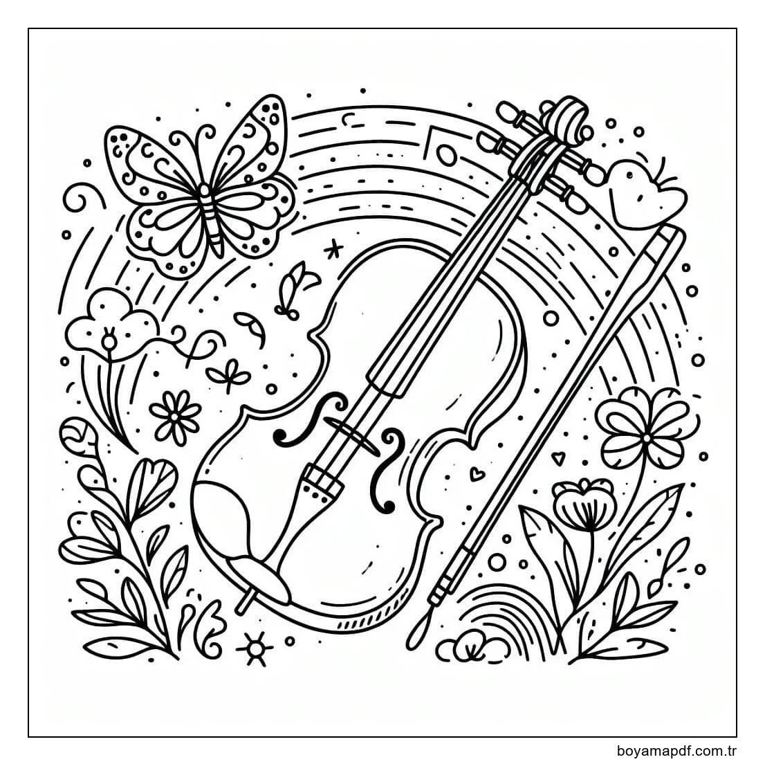 Harika Keman resmi karakter çizimi