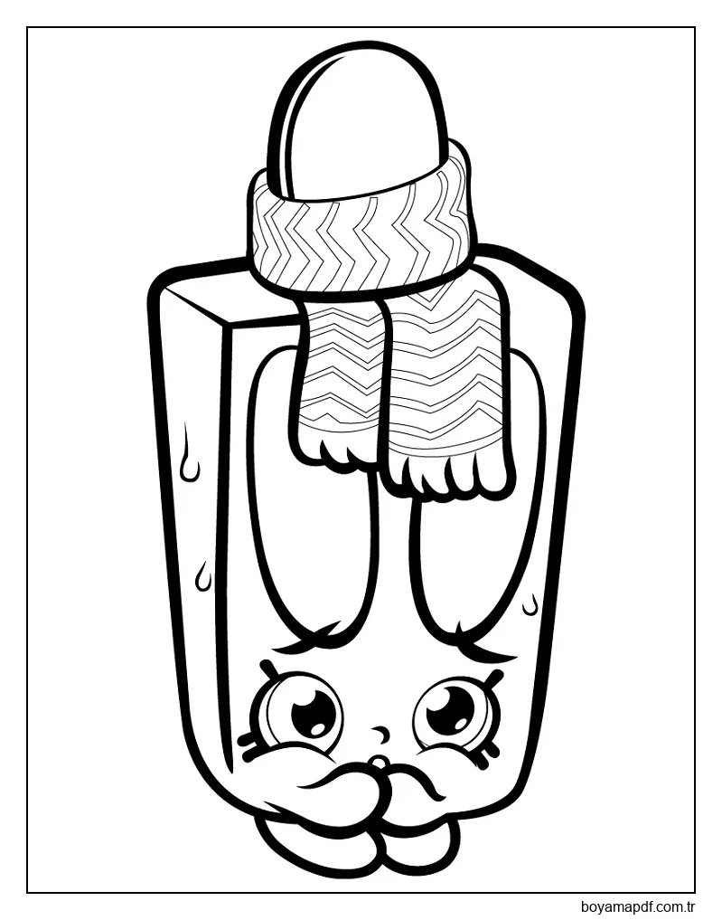 Harika Pops karakter çizimi