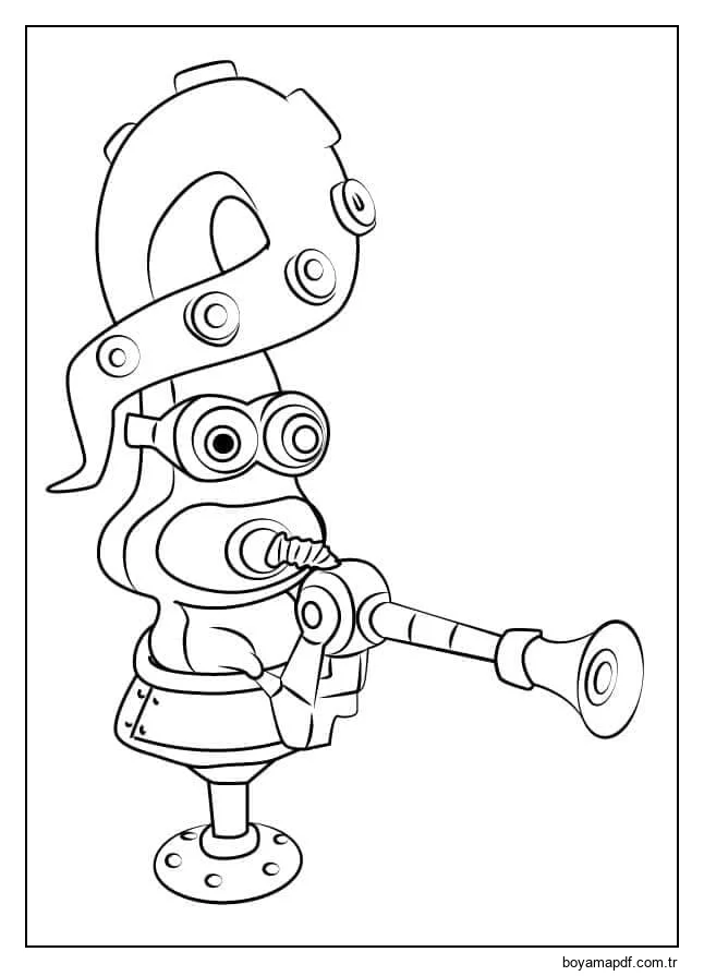 İnsanı ve Kalamar Arasında Bir Şey karakter çizimi