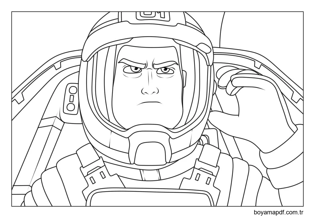 Işıkyılı Yazdırılabilir karakter çizimi