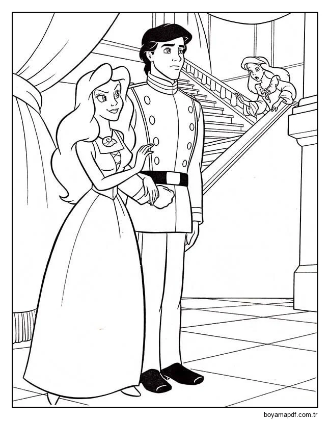 İyi Ariel Boyama Sayfası