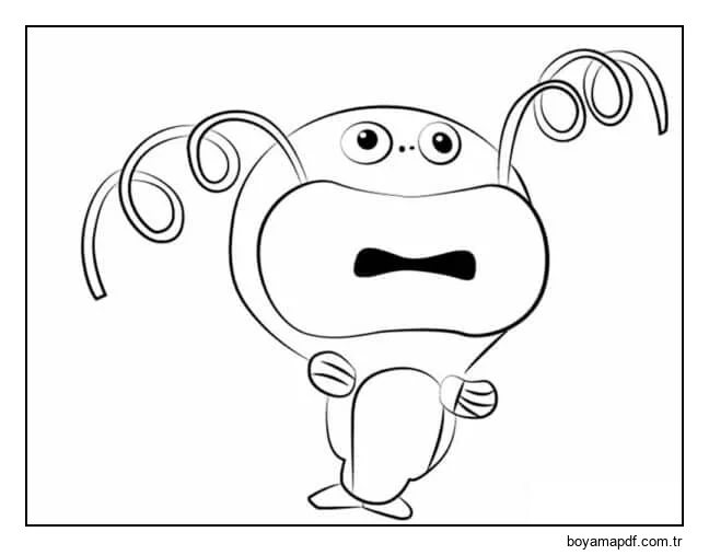 Kalamar Endikasyonu karakter çizimi