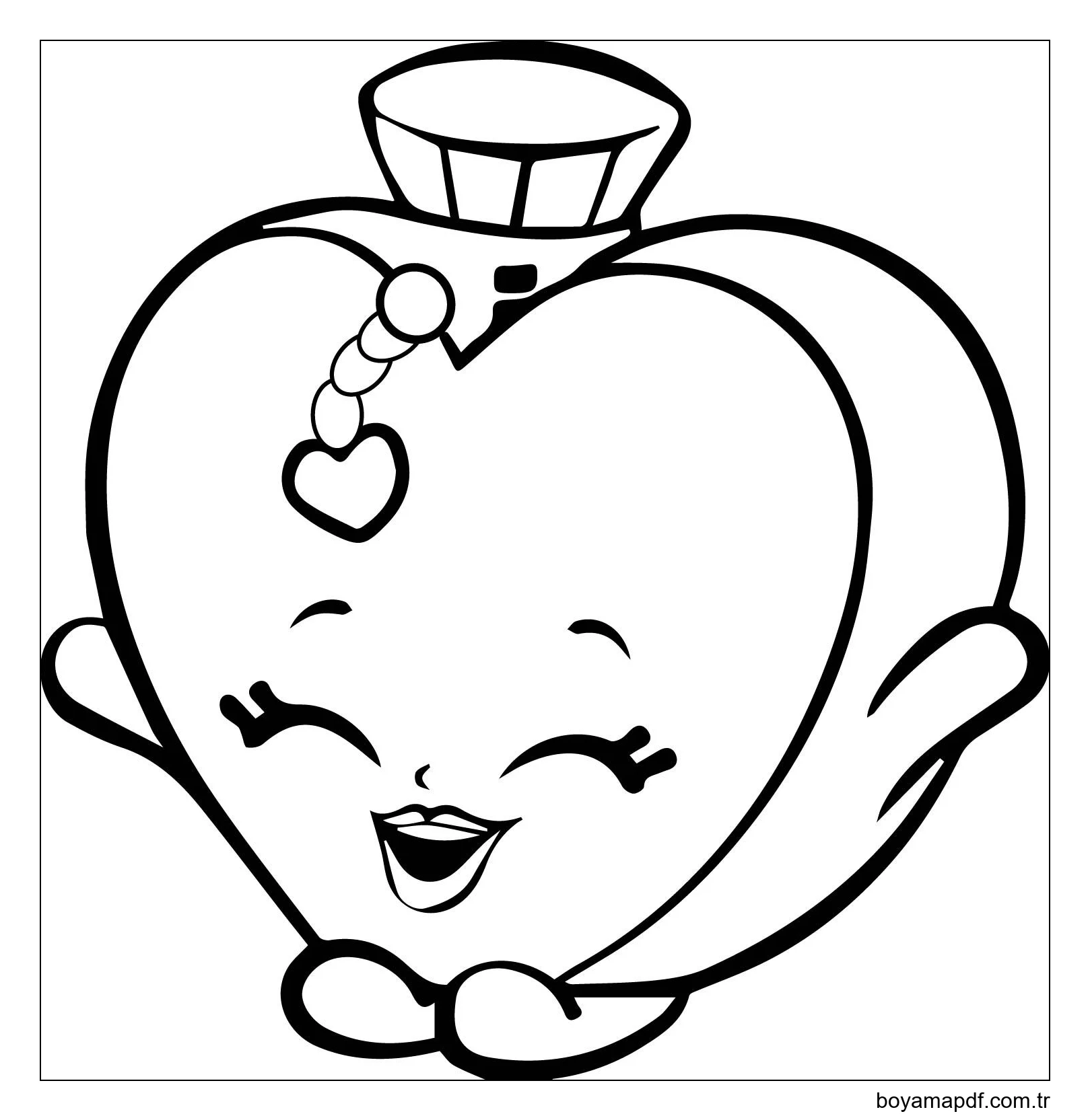 Kalp Dükkanı karakter çizimi