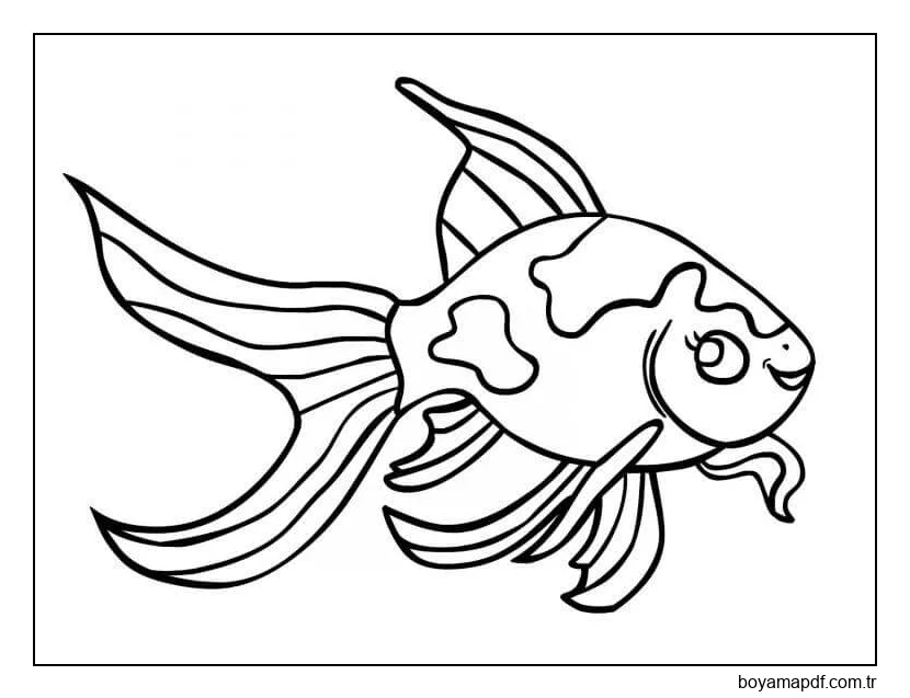 komik Japon Balığı karakter çizimi