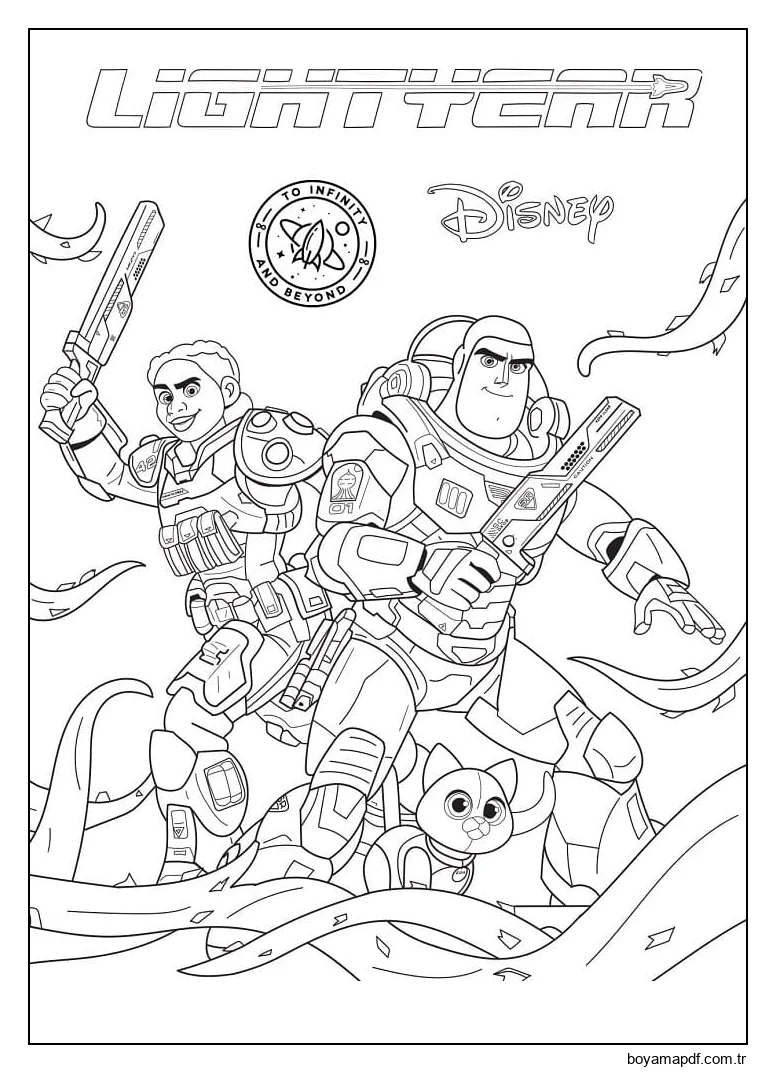 Lightyear Karakterleri karakter çizimi