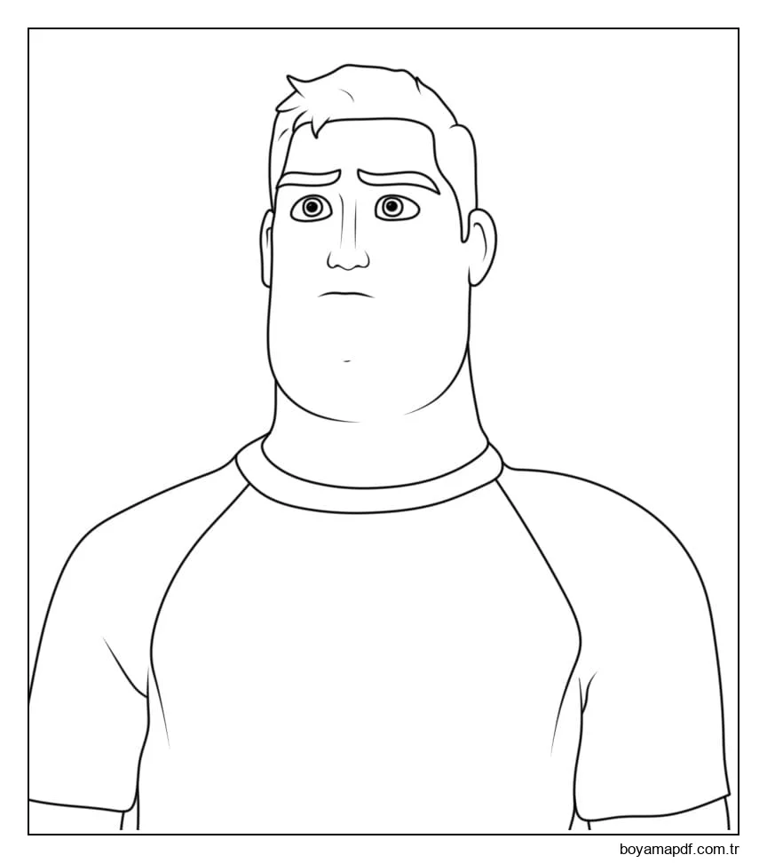 Lightyear'ndan Buzz karakter çizimi