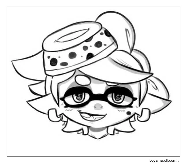 Marie Alaycı Mizahı Seviyor karakter çizimi