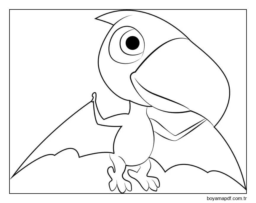 Mutlu Havlu Boyama Sayfası