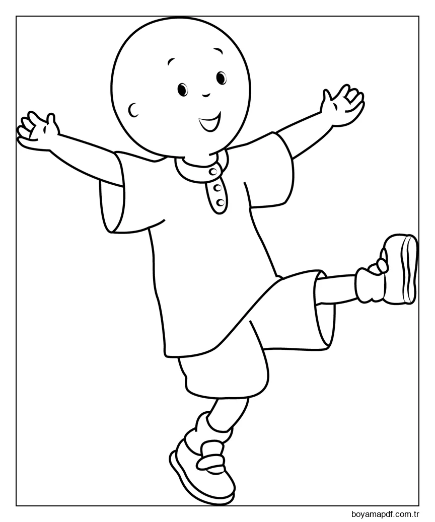 Mutlu Kayu Boyama Sayfası