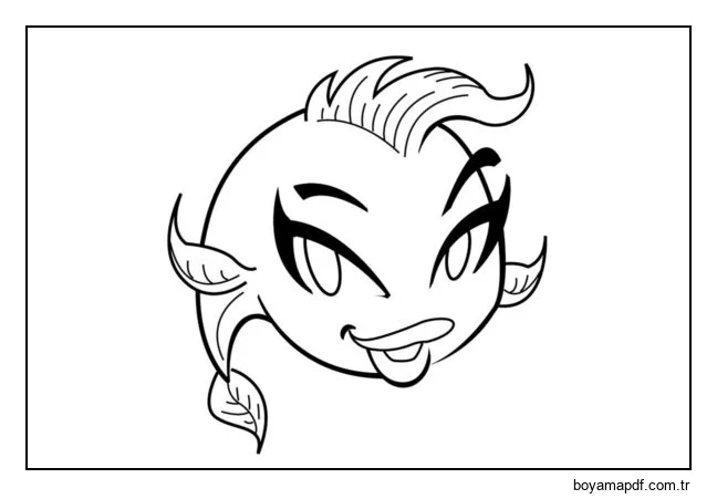 Ne güzel gözler karakter çizimi