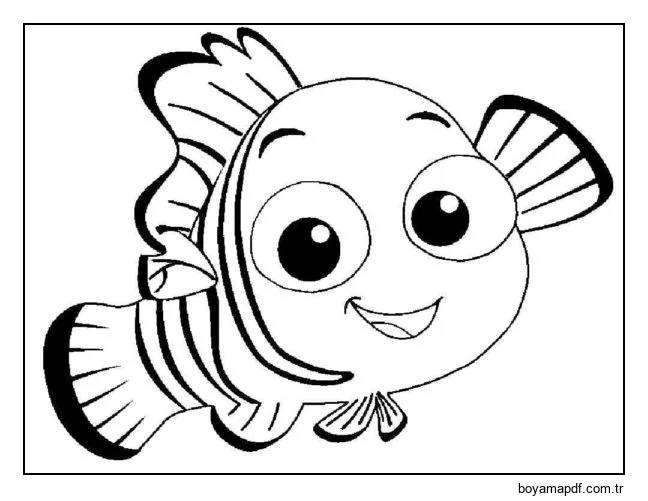 Nemo iyi karakter çizimi