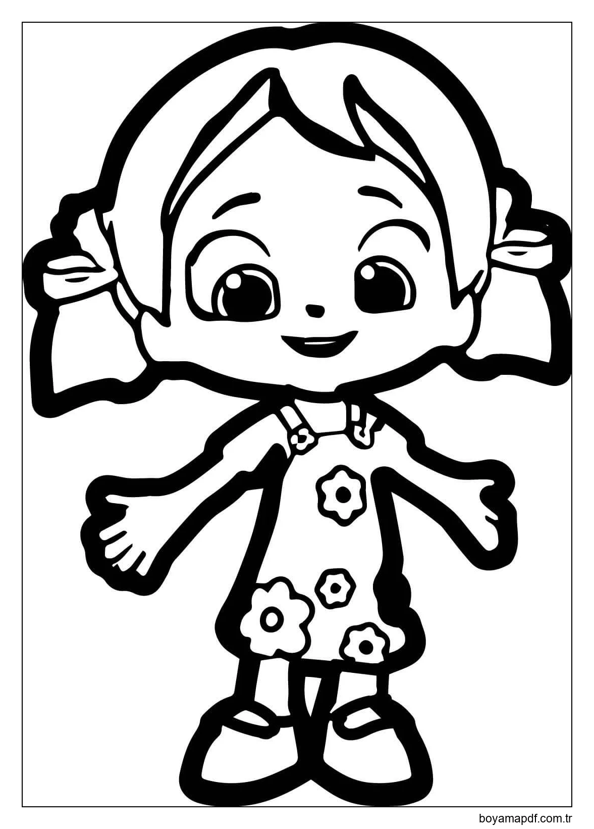 Niloya Komik karakter çizimi