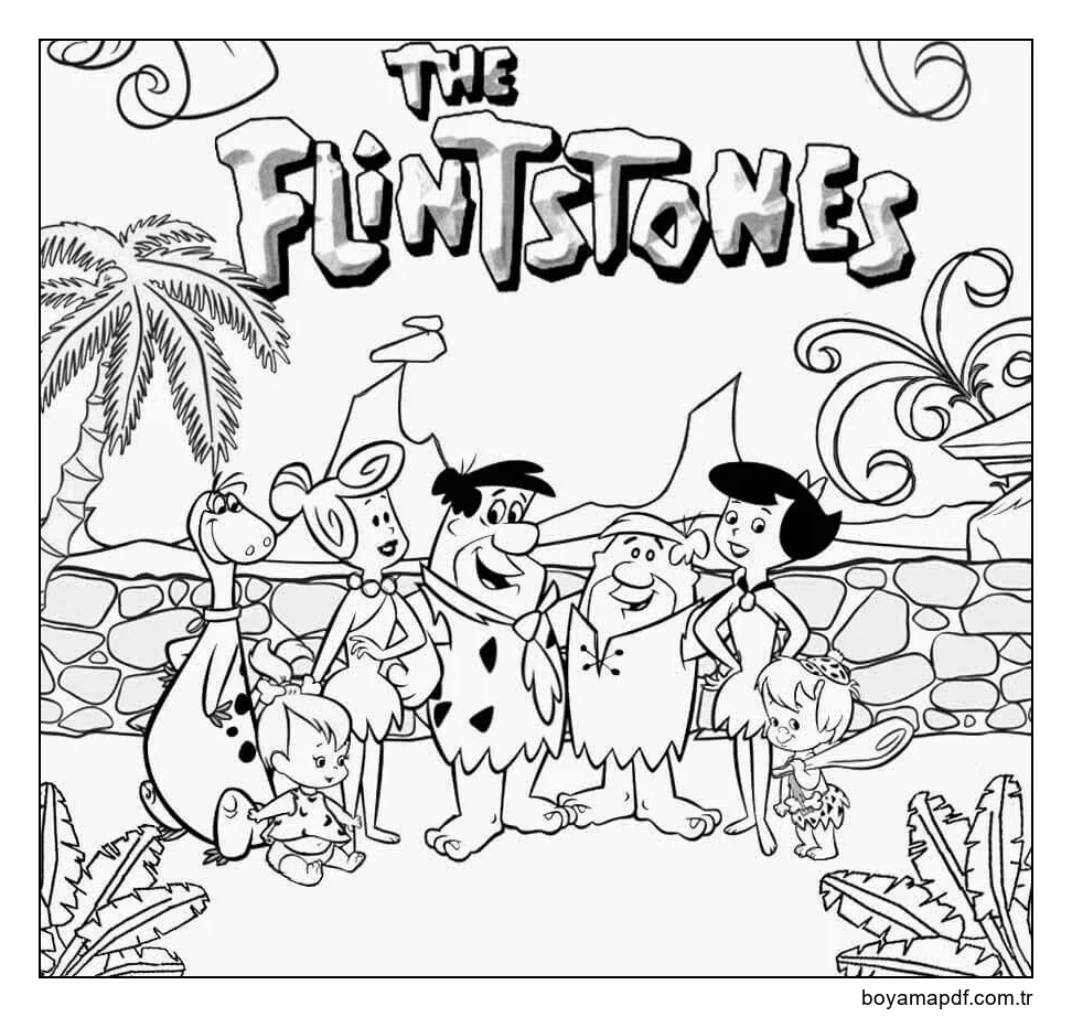 Para çekme Karikatür karakter çizimi