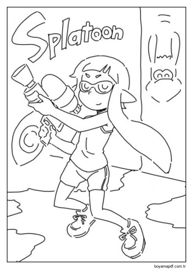 Rekabetçi Çok Oyunculu Oyun karakter çizimi