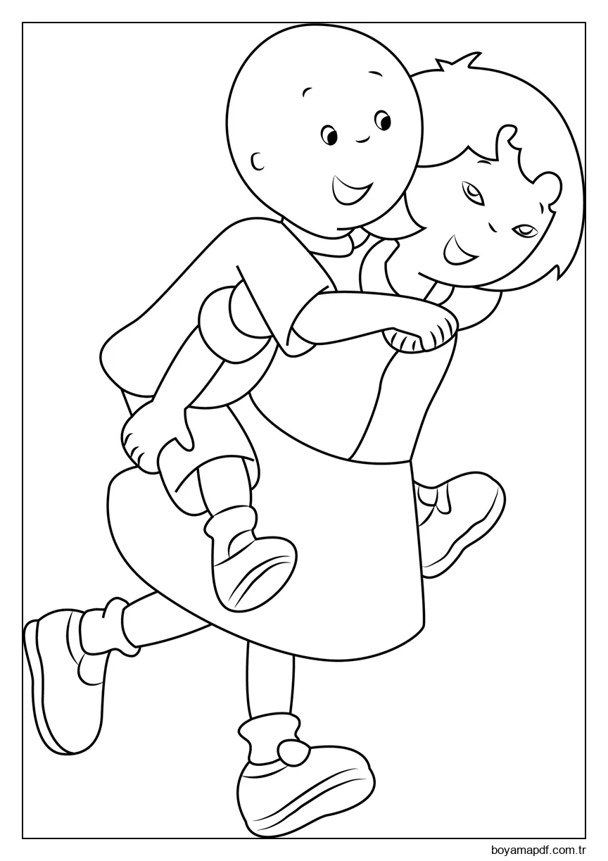 Sarah Sırtıma Kayu Boyama Sayfası