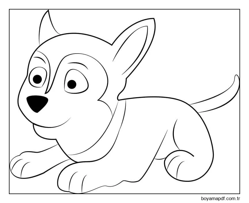 Sevimli Silvia Boyama Sayfası