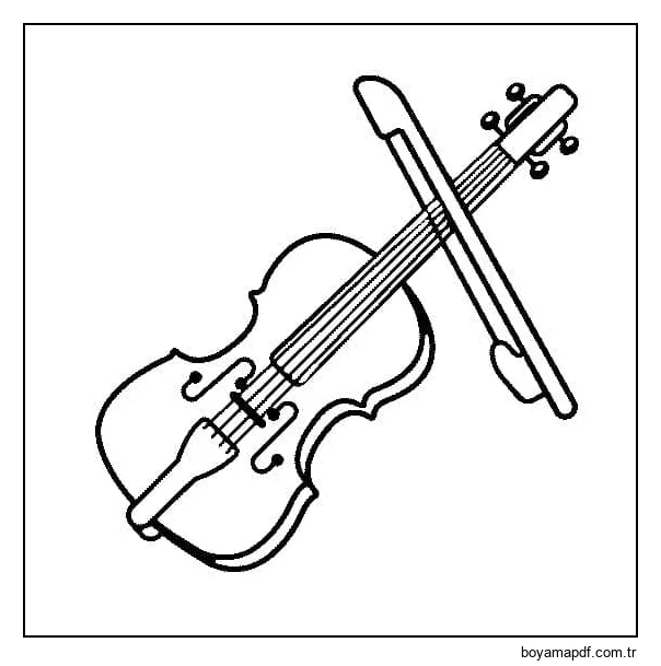 Temel Keman karakter çizimi