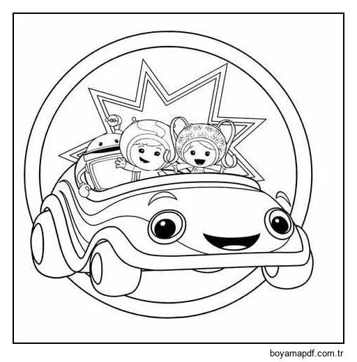 Ücretsiz Takım Umizoomi Boyama Sayfası