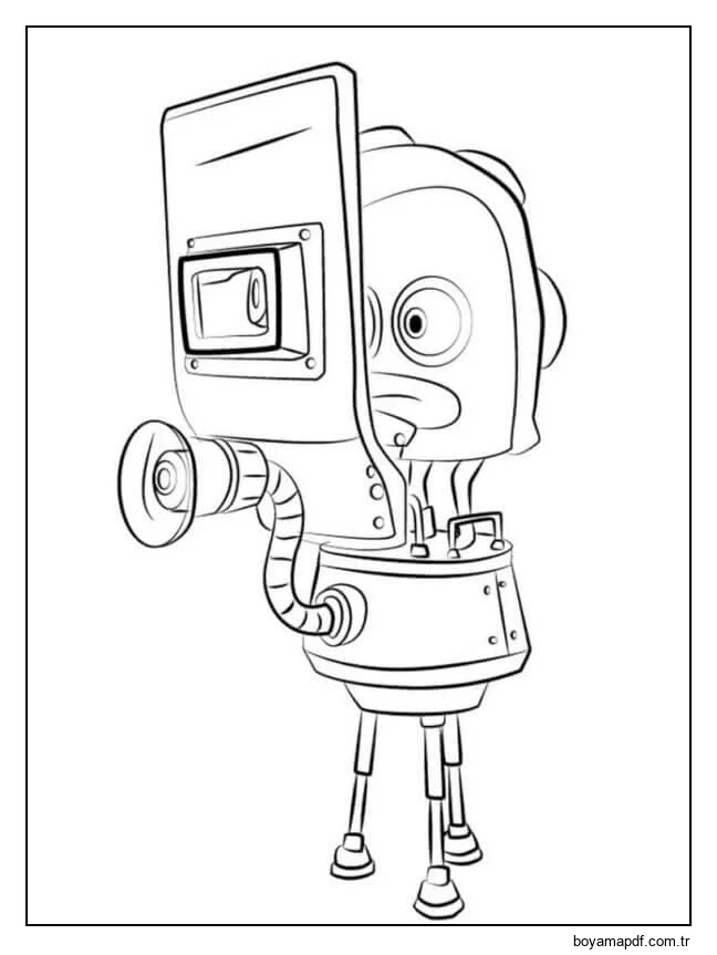 Uzaylı Yaratık Koruyucu Cam karakter çizimi