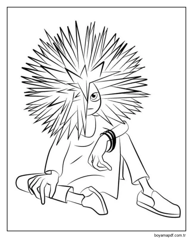 Yatmadan Önce Kuru Olmadığında karakter çizimi